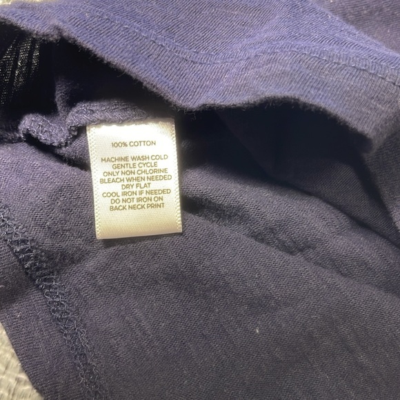 LOFT Navy Tank, Embroidered neck detail - Women’s Size S - Picture 5 of 5